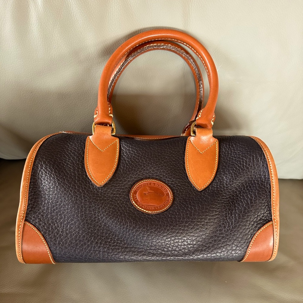 Vintage Dooney & Bourke All Weather Leather satchel